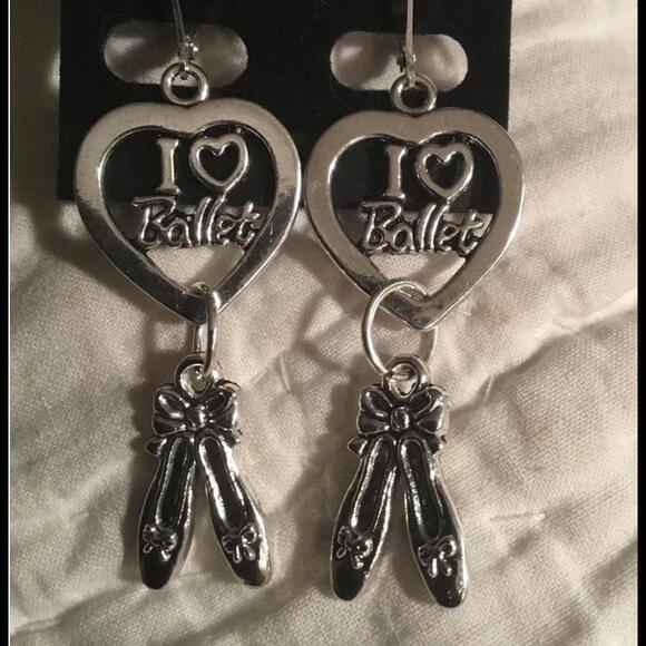 Jewelry - D503 Point Ballet Earrings